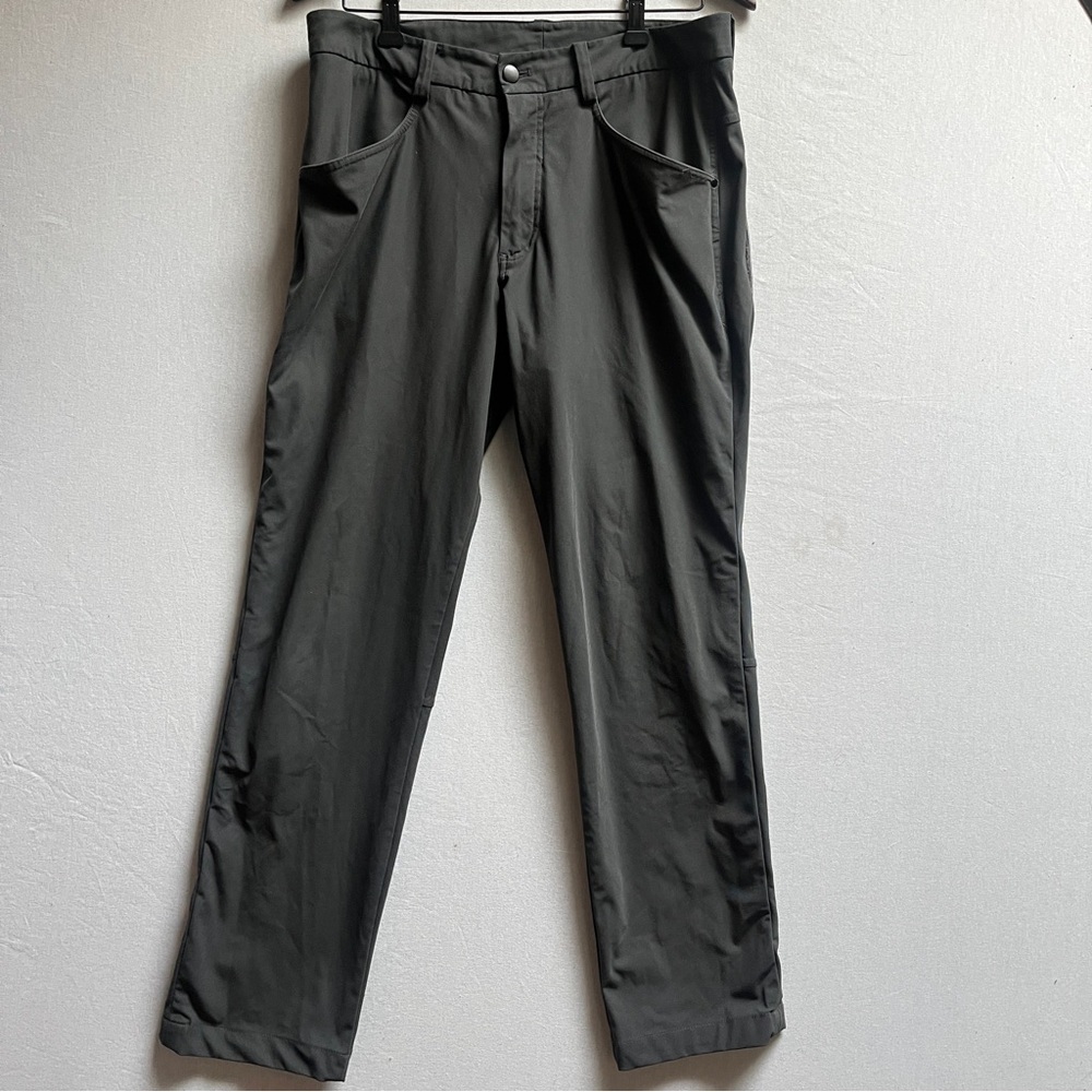 Lululemon Athletica Mens ABC Trouser Pants Grey Slate 34